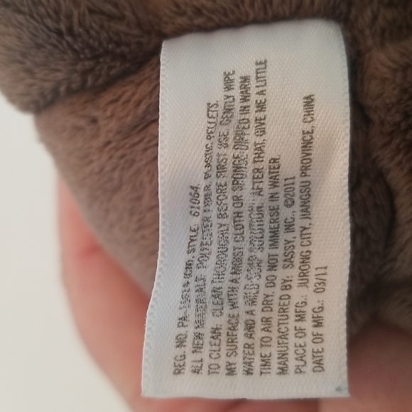 Carter's Baby Brown Monkey Plush - Picture 6 of 7